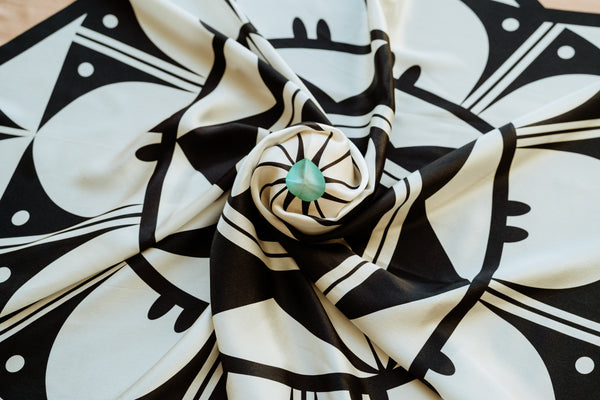 Balance Silk Scarf - Eighth Generation