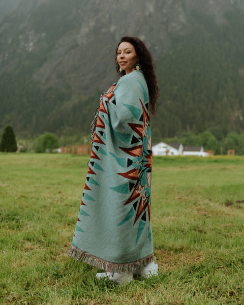 Mother Earth Throw Blanket – Eighth Generation
