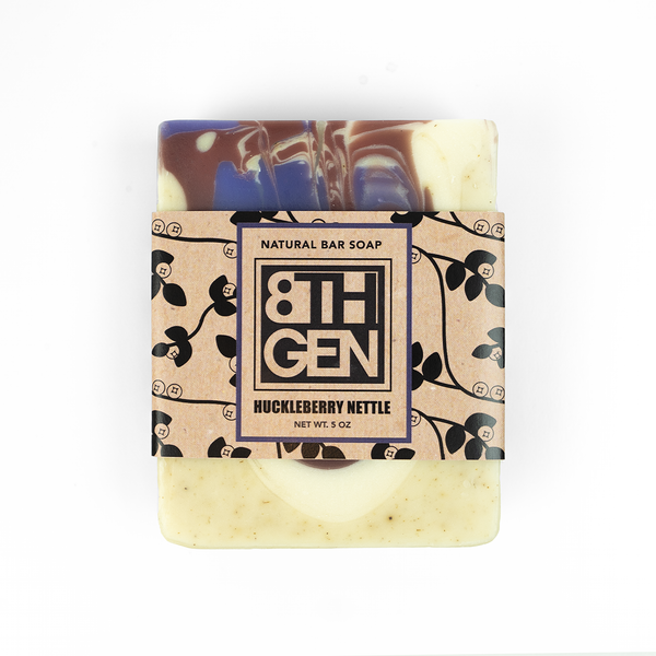 Huckleberry Nettle Handcrafted Soap – Eighth Generation