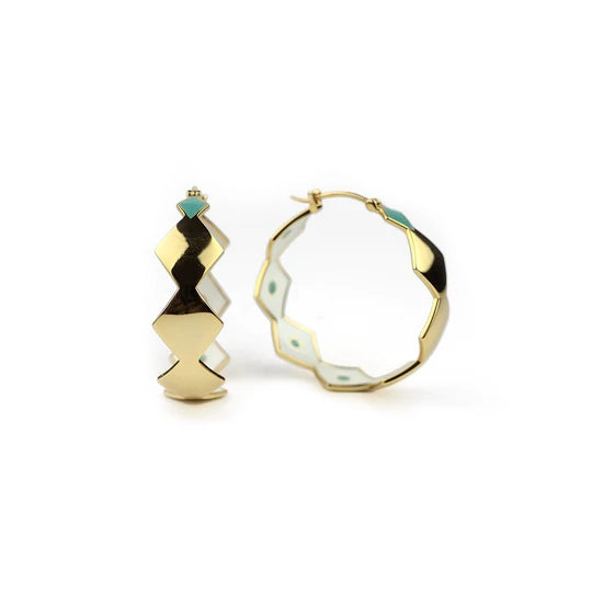Gold cheap hoop belt