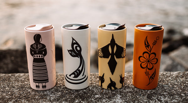 Orca Tail Double Wall Ceramic Tumbler – Eighth Generation