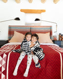 Coast Salish Pattern Baby Blanket