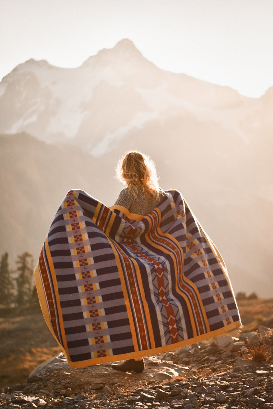 Ancestral Wildprint Quilted Blanket NCU0PTT2751