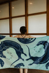 Otter Friends Beach Towel