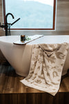 Storm Flower Bath Towel