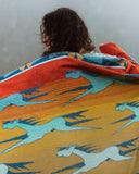 Pony Express Cotton Throw