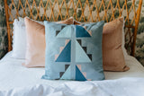 Mountain Dreams Pillow — Blue