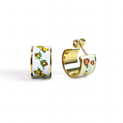Fierce Heart Mini Hoop Earrings – Eighth Generation