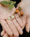 Fierce Heart Mini Hoop Earrings