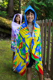 Turtle Friends Hooded Towel