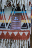 Close up of blanket label.