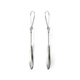 Silver Paddle Earrings