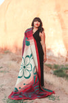 Whispering Blossoms Wool Blanket