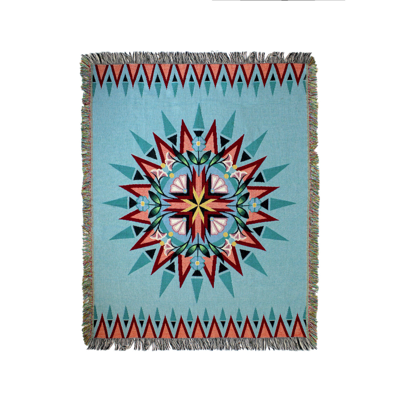 NativeDesigned Wool and Cotton Blankets Eighth Generation