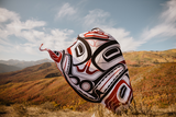 Wolf Spirit Gold Label Throw Blanket - Sustainable Seconds