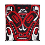Wolf Spirit Gold Label Throw Blanket - Sustainable Seconds