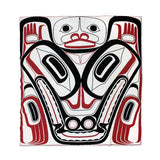 Wolf Spirit Gold Label Throw Blanket - Sustainable Seconds